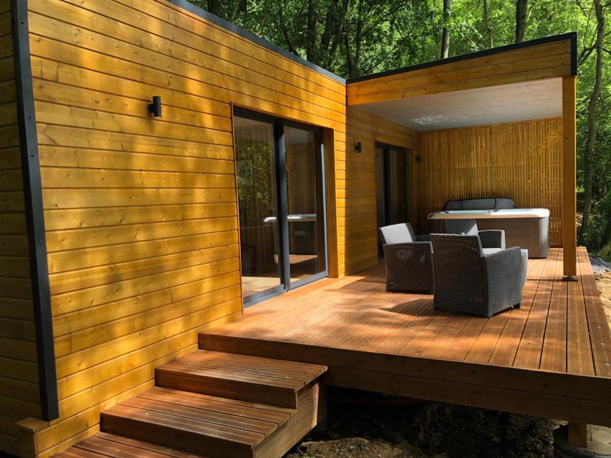 Les Cabanes Du Lac - Spa - Petit Dejeune - Cabane Du Frene & Cabane Du Chene Premium Sevignacq Экстерьер фото
